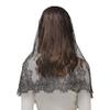 JIAHG Cathedral Bridal Veils Infinity Chapel Inspired Prayer Latin Mass Lace Mantilla Church Muslim Communion Headcover Veil view 4