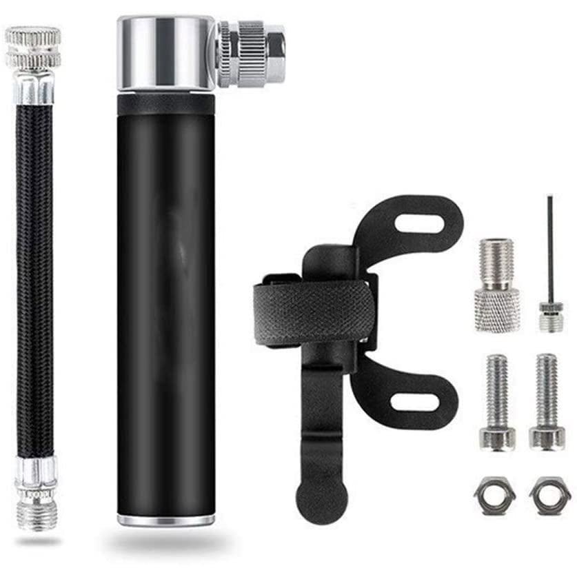 Feiyx Portable MTB Bike Pump 100Psi Mini Cycling Tire Inflator Hand Air Pump Bike Accessories Mountain Bicycle Pump,Floor Pump Easiest use with Both