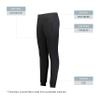 Ladies Three-Season Jogger Black XL view 4