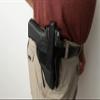 Gun Holster Concealed in Waist Band (in Waist Band) Compatible with MOSSBERG MC2c 3.9" BRL Construction Comfortable Secure Fit Concealed Carry Accessory Concealed, in Wai view 2
