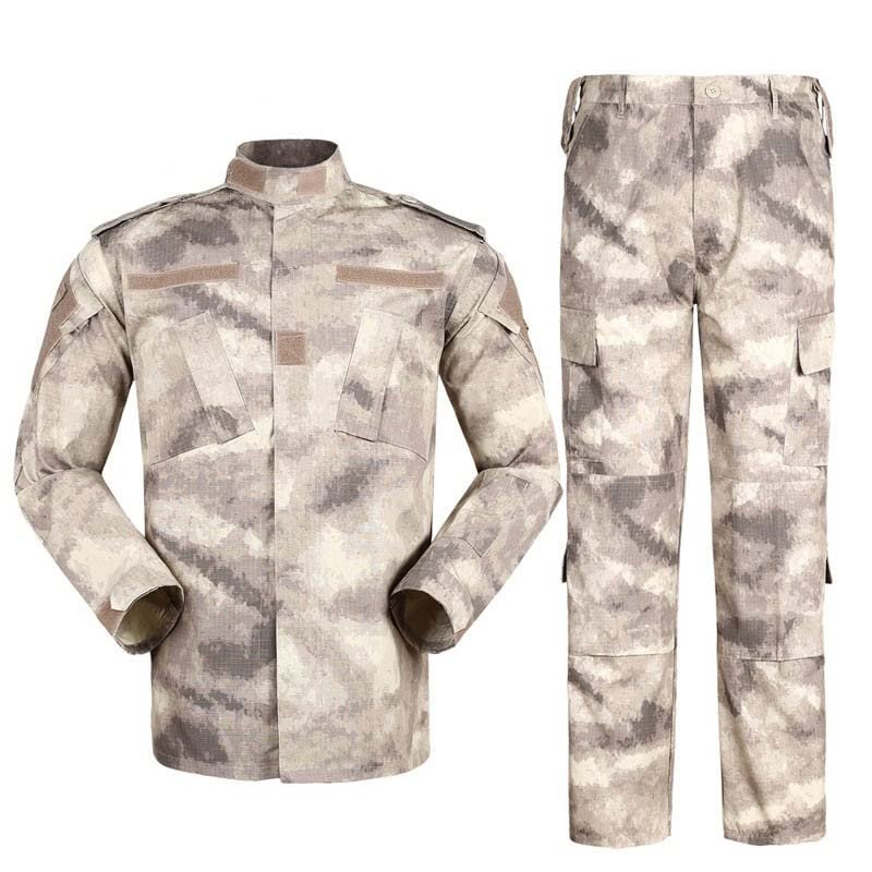 YABOO Tactical Camouflage US Uniform BDU Combat Clothing Airsoft Hunting Shooting Battle Dress Shirt Pants Set