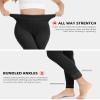 ZLLW Winter Warm Fleece Lined Leggings for Women, High Waisted Thick Thermal Velvet Tights 2-Black(L) view 4