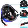Adjustable Helmet for Ages 5-16 Kids Toddler Boys Girls Youth,Protective Gear with Elbow Knee Wrist Pads for Multi-Sports Skateboarding Bike Riding Scooter Inline skatings Longboard Roller Skate view 3