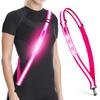 Ylzzrs LED Reflective Belt Sash Walking Gear,Safety Lights for Walkers at Night,High Visibility Safety Rechargeable Reflective Running Gear for Men Women Kids Night Dog Walking Gear (Pink) view 1