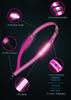 Ylzzrs LED Reflective Belt Sash Walking Gear,Safety Lights for Walkers at Night,High Visibility Safety Rechargeable Reflective Running Gear for Men Women Kids Night Dog Walking Gear (Pink) view 4
