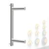 AHDFY Wall Mounted Weight Rack for Plates, Olympic Weight Rack Gym Storage, Strong & Durable Weight Plate Holder, Cold Rolled Steel Material Weight Plate Storage Fits 2" Olympic Weight Plates,A view 1