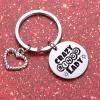 ZQEOU Bingo Lover Jewelry For Women Bingo Card Gift Bingo Callers Jewelry Sister Appreciation Keychain Granddaughter Keychain Lucky Bingo Jewelry Bingo Gift Bingo Lover Gift Bingo Lover Keychain view 2