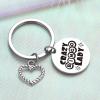 ZQEOU Bingo Lover Jewelry For Women Bingo Card Gift Bingo Callers Jewelry Sister Appreciation Keychain Granddaughter Keychain Lucky Bingo Jewelry Bingo Gift Bingo Lover Gift Bingo Lover Keychain view 4