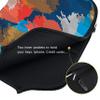WK IEASON Neoprene Pickleball Paddle Cover 2pc Pack with Inner Pockets and Handle Strap - Paddle Cover Ball Holder Organizer Bag (Art print x2) view 2