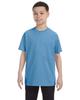 Apparel Globe Boys Heavy Cotton Seamless Neck T-Shirt, Carolina Blue, Large view 1