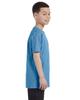 Apparel Globe Boys Heavy Cotton Seamless Neck T-Shirt, Carolina Blue, Large view 3