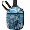 WK IEASON Neoprene Pickleball Paddle Cover with Inner Pockets and Handle Strap - Blue Art Print view 1