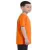 Apparel Globe Boys Heavy Cotton Seamless Neck T-Shirt, Safety Orange, Small view 3