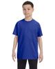 Apparel Globe Boys Heavy Cotton Seamless Neck T-Shirt, Cobalt, Large view 1