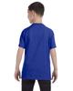 Apparel Globe Boys Heavy Cotton Seamless Neck T-Shirt, Cobalt, Large view 2