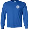FAIR GAME Firefighter EMT Long Sleeve Shirt Fire/EMT-Royal-2x view 2