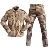 YABOO Tactical Camouflage Uniform BDU Combat Sports Clothing Airsoft Hunting Shooting Battle Dress Shirt Pants Set view 1