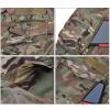 YABOO Tactical Camouflage Uniform BDU Combat Sports Clothing Airsoft Hunting Shooting Battle Dress Shirt Pants Set view 3