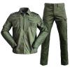 YABOO Tactical Camouflage Uniform BDU Combat Sports Clothing Airsoft Hunting Shooting Battle Dress Shirt Pants Set view 1