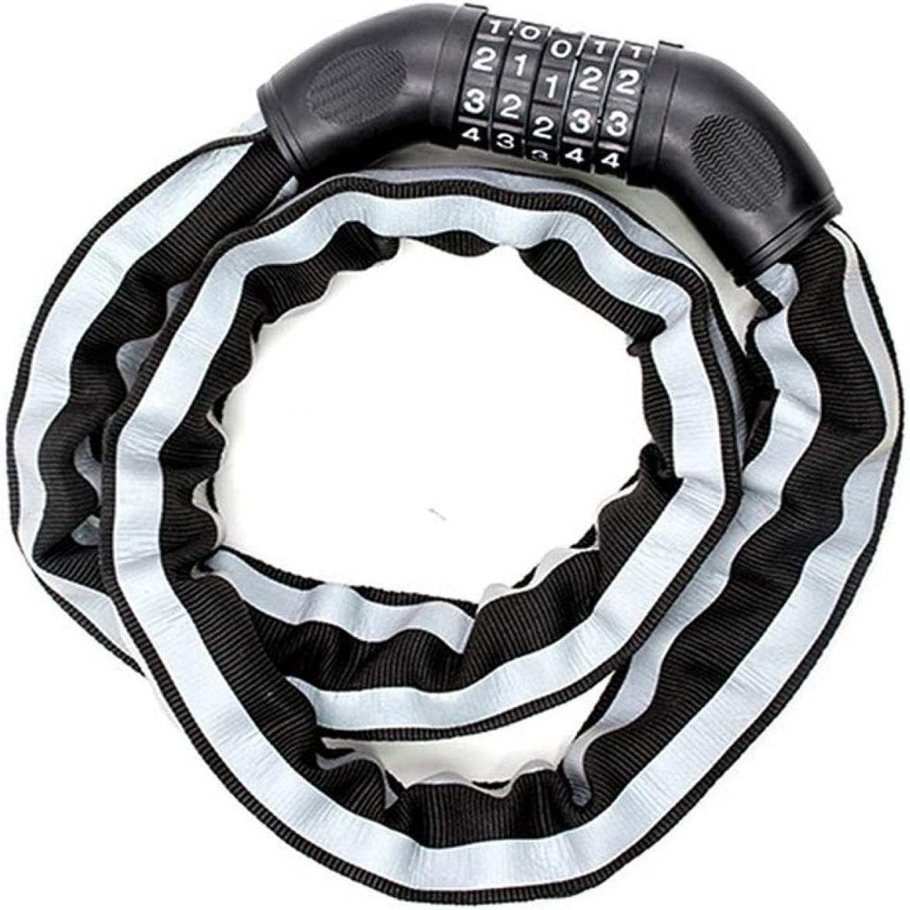 Bicycle Locks Heavy Duty Anti Theft Bike Lock Bike Lock Bike Accessories Anti-Theft Combination Padlock High Security Bike Chain Lock for Bikes, Bicycle, Motorbikes, Motorcycles