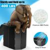 Portable Toilet for Camping, Porta Potty for Adults, Outdoor Folding Travel Toilet with Lid and Retractable Paper Holder, Includes Carry Bag, Female Urination Device and 4 Disposable Urine Bags view 4