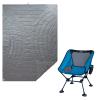 iClimb 1 3M Thinsulate Insulation Warm Blanket and 1 Anti-Sinking Large Feet Chair Bundle, Ultralight Compact for Single Adult Outdoor Backpacking Hiking Camping Beach Concert view 1
