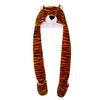 Women Winter Warm Hat Scarf Gloves Set 3-in-1 Plush Cartoon Animal Hooded Hat Earflap Beanie for Outdoor cold days view 3