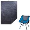 iClimb 1 Anti-Sinking Large Feet Chair and 1 3M Thinsulate Insulation Warm Blanket Bundle, Ultralight Compact for Solo Adult Outdoor Backpacking Hiking Camping Beach Concert view 1