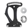 Saipe Bicycle Spoke Tension Meter Measuring Tool Aluminum Alloy Bicycle Wheel Repair Tool Spoke Wire Tension Adjustment Tool for Cycling Wheel Spokes Check or Correction view 1