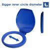 Portable Toilet Seat for 5 Gallon Bucket Emergency Outdoor Camping Snap on Luggable Loo Toilet Cover for Adults and Kids view 2