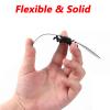 SEIWEI Polarized Unisex Clip On Flip Up Sunglasses Anti-Glare Driving Travelling Glasses UV Protection Sun Holiday Dark Green view 4
