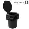 Portable Toilet Seat for 5 Gallon Bucket Emergency Outdoor Camping Snap on Luggable Loo Toilet Cover for Adults and Kids view 4