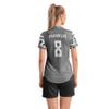 ORKY Women Customize Soccer Jersey, Quick Dry Sublimation Personalize Shirt Short Set, Custom Made Team Match Uniform Camo(Black/White 2XS) view 2