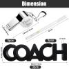 Amyhill 9 Pcs Coach Gifts Football Soccer Coaches Gifts Thank You Coach Wood Sign Whistle Stainless Steel Whistle with Rope White Marker Pen for Men Women Soccer Baseball Volleyball Sports Gift view 2