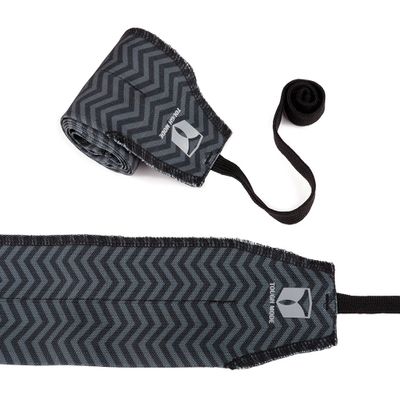 Tough Mode Apparel Strength Wrist Wraps WOD Weightlifting Cross Training Support Workout Lifting Bodybuilding Gym