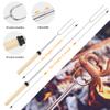 Camping Cooking Utensils Set, Stainless Steel Grill Tools, Camping BBQ Cookware Gear and Equipment for Travel Tenting RV Van Picnic Portable Kitchen Essentials Accessories (Black-28 PCS) view 3