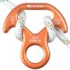 S.E.PEAK 30kN Rescue Figure 8 Descender with Bent-Ear, Rappelling Gear Downhill Equipment Belay Device for Rock Climbing/Aluminum Alloy,Orange view 1