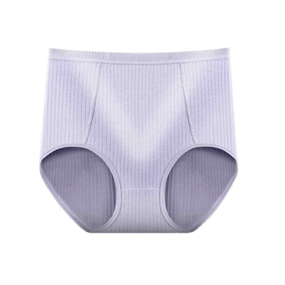 3Pcs/Set Big Size XL~6XLSuper Plus Size Cotton Women's Panties Solid High Waist Lace Briefs Breathable Seamless Soft Ladies Panties (Color : 6, Size : 3XL)