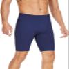 Fiteng Men's Swim Jammers Competitive Athletic Swim Team Suit Training Endurance Racing Quick Dry Swimming Shorts UPF 50 Deep Blue view 1