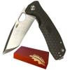 Western Active HB1341 Honey Badger Tanto Small Pocket Knife 2.81" Blade Lightweight 2.57oz Folding Utility EDC Deep Pocket Carry for Outdoor Tactical Survival Camping - Reversible Clip - Small Black view 1