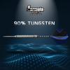Formula Sports 90% Tungsten Darts Metal Tip Set 21g/22g/23g/24g, Professional Steel Tip Darts Set with Aluminum Shafts, Tungsten Barrels, Extra Flights, Dart Sharpener, Gift Box view 4