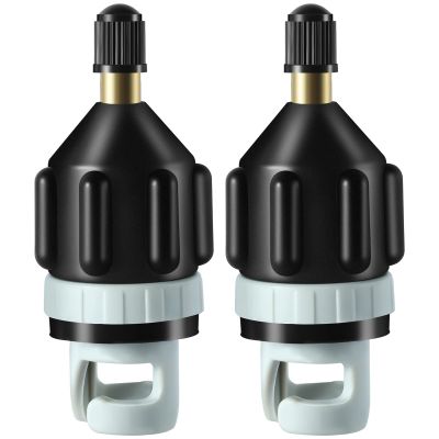 2Pcs Inflatable Boat SUP Pump Adapter, Premium Conventional Air Adapter, Sturdy SUP Air Adapter,Quickly Inflation and Strong Sealing SUP Pump Adapter, for Inflatable Boat, Paddleboard and Kayak.