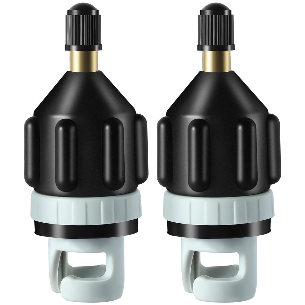 2Pcs Inflatable Boat SUP Pump Adapter, Premium Conventional Air Adapter, Sturdy SUP Air Adapter,Quickly Inflation and Strong Sealing SUP Pump Adapter, for Inflatable Boat, Paddleboard and Kayak.