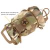 GYDEHUTJ Molle First Aid Pouch,Medical Emergency Pouch Tactical IFAK Micro Trauma Kit Bag with Belt Loop and Tourniquet Straps Cp view 4
