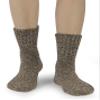 BenSorts Women's Winter Boots Socks 3 Pair Pack Thick Warm Cozy Crew Socks Mom Wife Gifts Black Brown Gray view 4