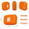 275Pcs Travel First Aid Kits for Car Emergency Preparedness Items Urgent Accident Essentials Kit Survival Gear Equipment Sports First Aid Kit for College Dorm Student, Home, Boat, Orange YIDERBO view 3