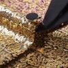 Men Shiny Sequins Suit Jacket Blazer One Button Luxury Party Tuxedo Weddings Dinner Prom Shiny Banquet Sport Coat (Pink,XX-Large) view 4