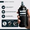 FITLY Soft Flask - 13.5 oz (400 ml) - Shrink As You Drink Pocket Soft Water Bottle for Hydration Pack/Running Vest- Folding Water Bottle for Running, Hiking, Cycling - Ski Water Bottles (FLASK400) view 4