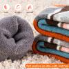 Hylaea Merino Wool Ski Socks Kids, Knee-high Warm Thermal Snowboard Skating Socks for Toddler Boys and Girls Pink Grey Small view 3