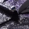 Men Shiny Sequins Suit Jacket Blazer One Button Luxury Party Tuxedo Weddings Dinner Prom Shiny Banquet Sport Coat (Multicolor,XX-Large) view 4